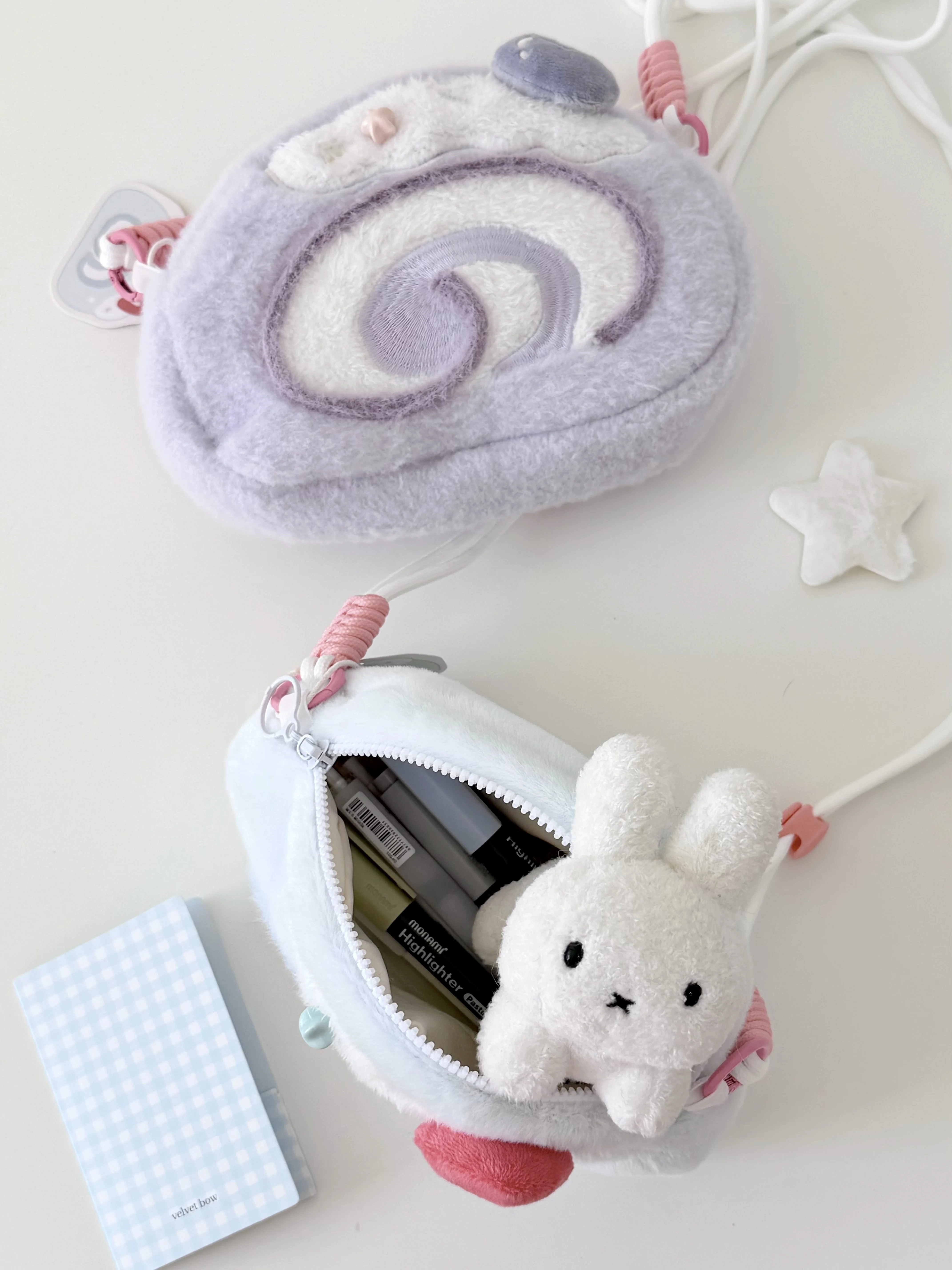 Japanese Style Original Design Messenger Bag New Sweet Cute High Value Niche Plush Bag Kawaii Crossbody Bags for Girl