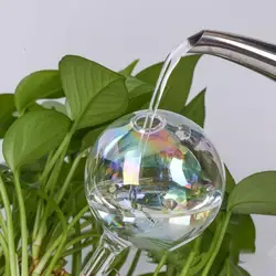 Plant Watering Globes Rainbow Gradient Color Automatic Watering Bulbs Clear Flower Automatic Watering Device Auto Waterer Tool