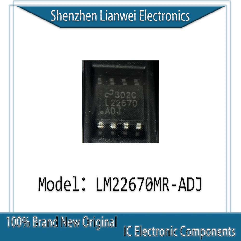 

100% New Original L22670 LM22670MR-ADJ LM22670MR IC Chipset SOP-8