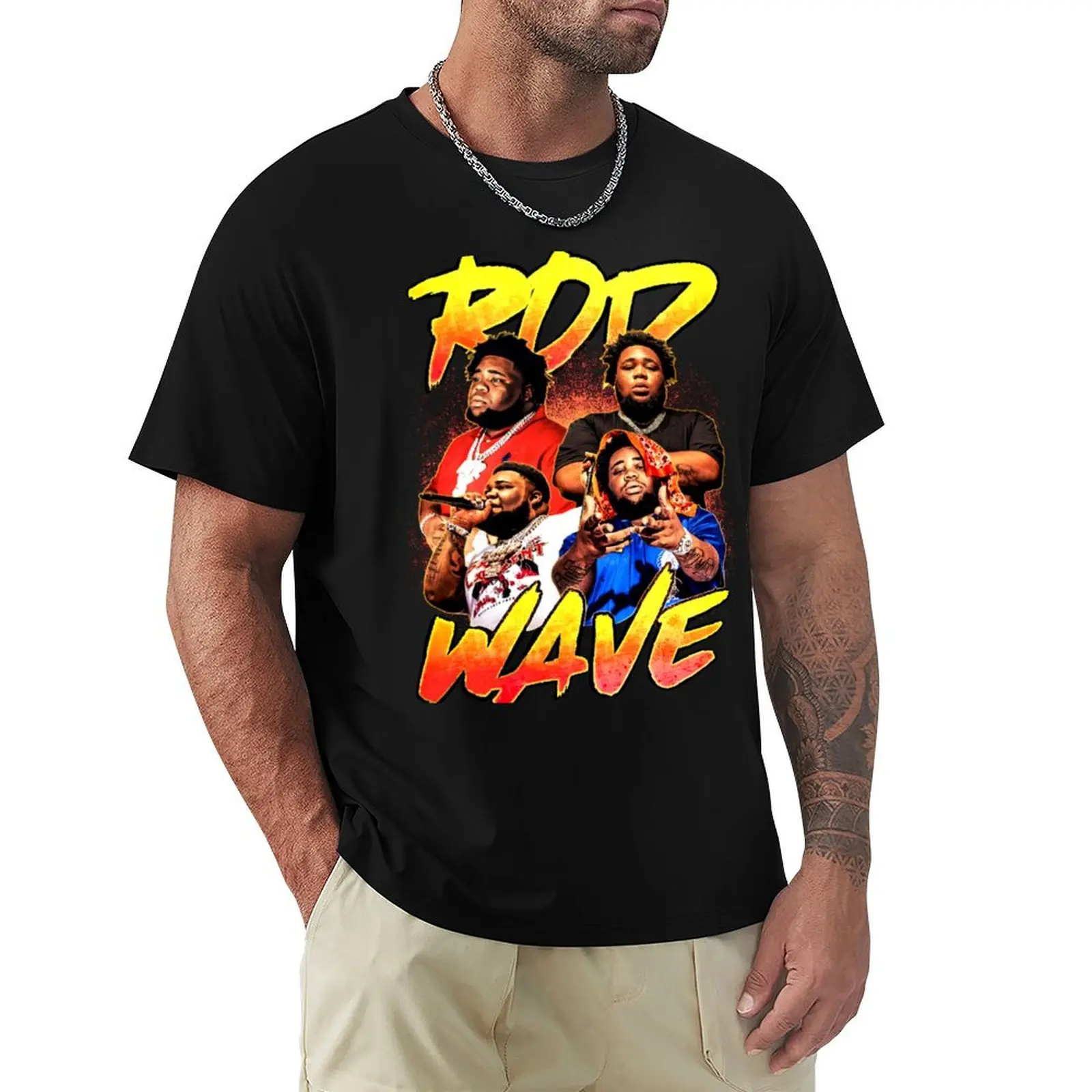 

Rod Wave Merch Rod Wave style T-Shirt cotton graphic tees T-shirts man luxury clothes men