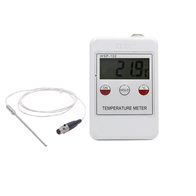 

High Precision Rtd Theory Handheld Portable Digital Rapid Thermometer Pt100 Probe Industrial Household Thermometer
