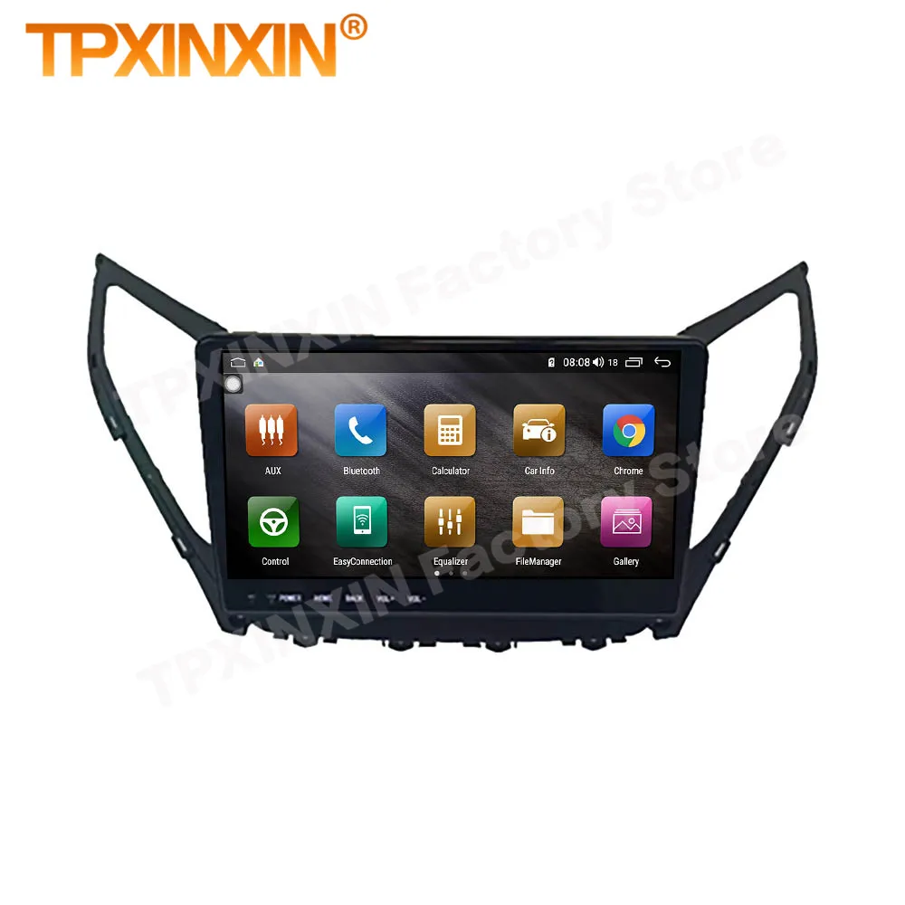 8+256GB Carpaly Radio Coche With Carplay Android 14 For Hyundai Azera 2014 2015 GPS Autostereo Automotive Multimedia Head Unit