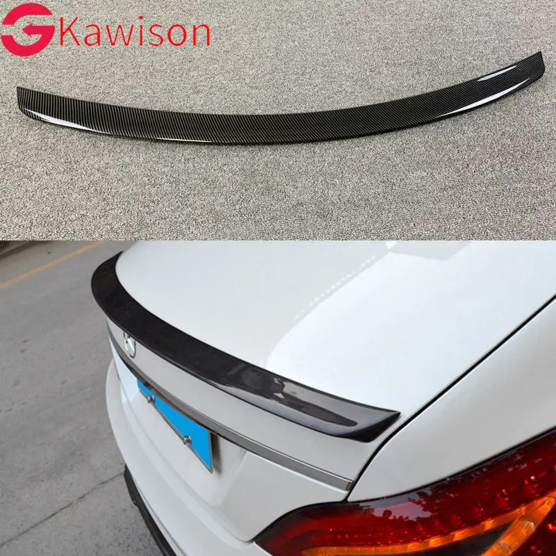 For Mercedes CLS Spoiler Cls Class W218 Carbon Fiber Rear Trunk Spoiler CLS 350 550 500 cls63 spoiler AMG Style Wing 2011 - UP