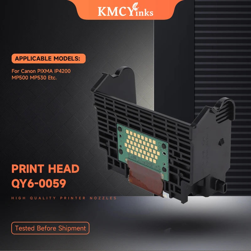 

KMCYinks For Canon QY6 0059 QY6-0059 Printhead For Canon iP4200 MP500 MP530 Printer Parts Full Color Printing QY60059