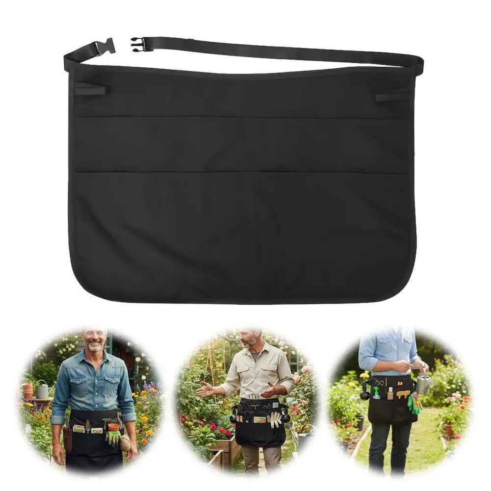 5-Pocket Salon Tool Belt Bag With Pockets Woman Man Barber Professional Hair Stylist Barista Bag Tool Accessories