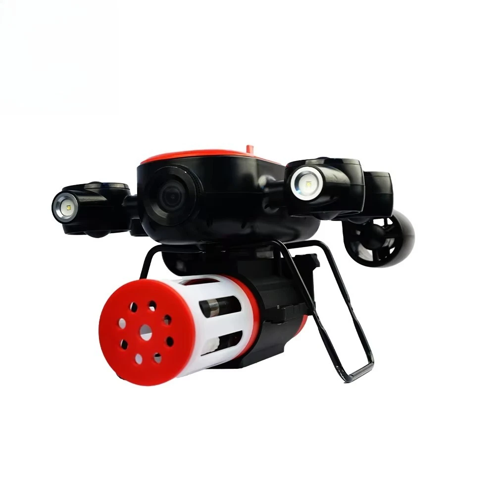 Geneninno Profundidad 175 Metros 160 Gran Angular Tridente Submarino Cámara Subacuática Robot De Control Remoto