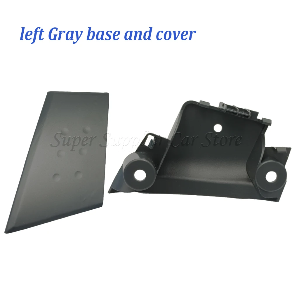Für Citroen C1 2012-2014 Toyota Aygo Peugeot 2005 Auto grau oder schwarz Innen griff Abdeckung Tür schnalle Handab deckung Tür Armlehne Basis