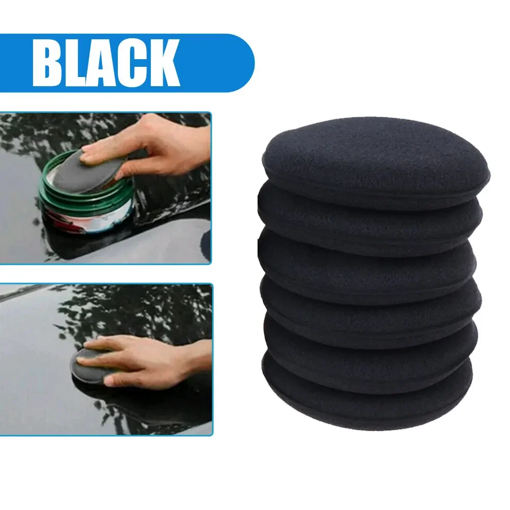 

20x Car Waxing Polish Wax Foam Sponge Applicator Pads 10cm Auto Cleaning Sponge Clean Washer Washing Tool Car Cleaning Pad