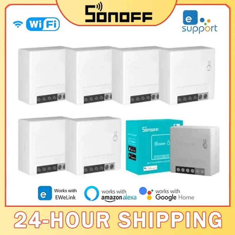 

Смарт-выключатель SONOFF Mini R2 с поддержкой Wi-Fi и таймером