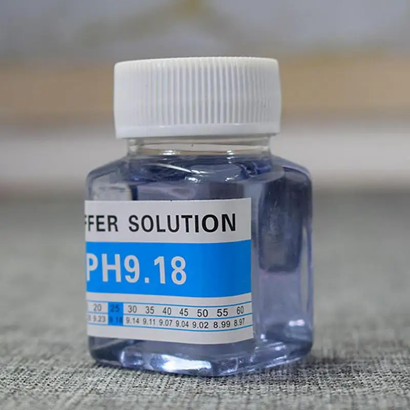 PH Solution Buffer PH Test Meter Calibration Solution Calibration Solution Each 50ml in PH 4.0 6.86 9.18 Precise PH Calibration