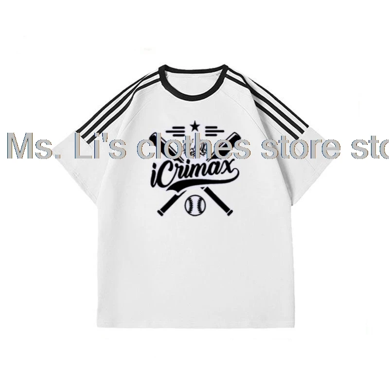 New models Hot Sale icrimax Merch Boys/Girls cotton Tshirt Funny Unisex Tops