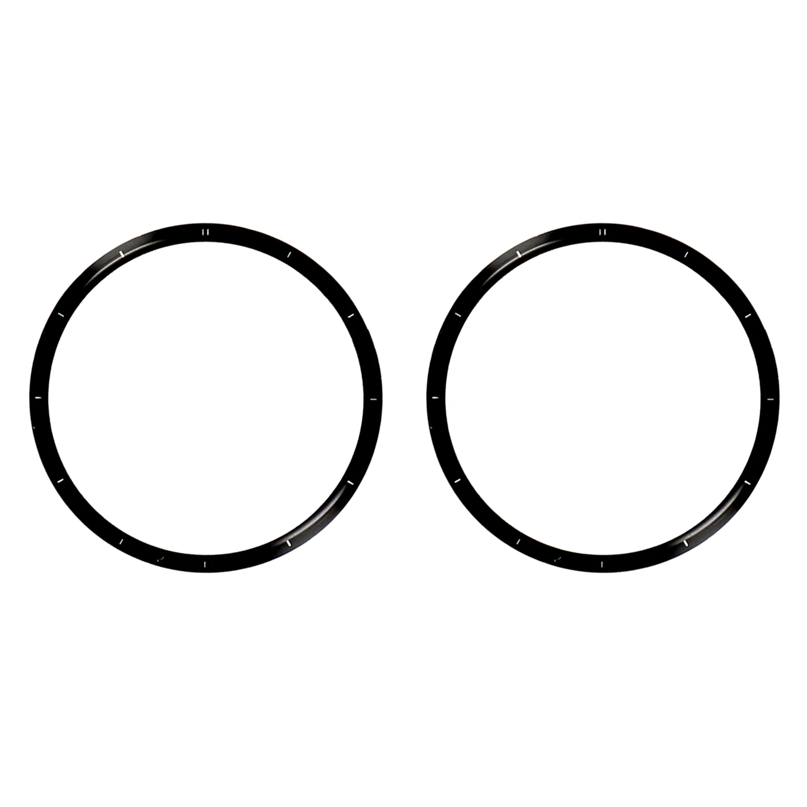 2Pcs  /  Pack For Huawei Watch 5 46mm Screen Protector Smart Watch HD Clear PMMA Film (Black Edge)