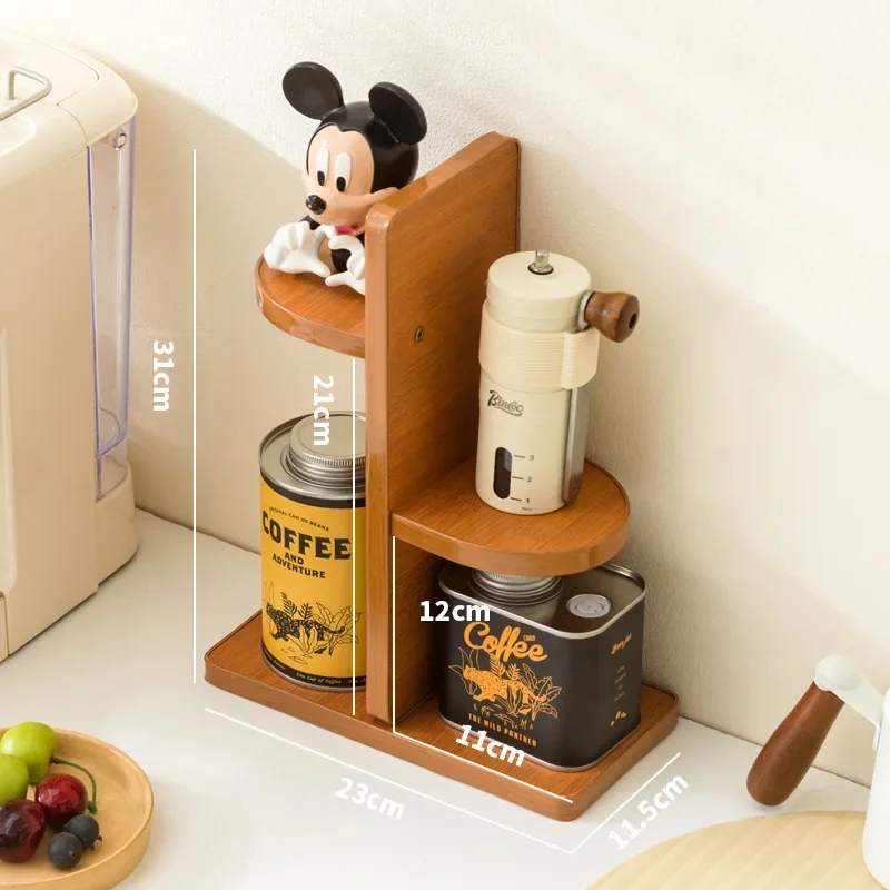

Cup Holder Shelf Desktop Multi-layer Storage Kitchen Countertop Coffee Water Cup Mug Premium Finishing Rack