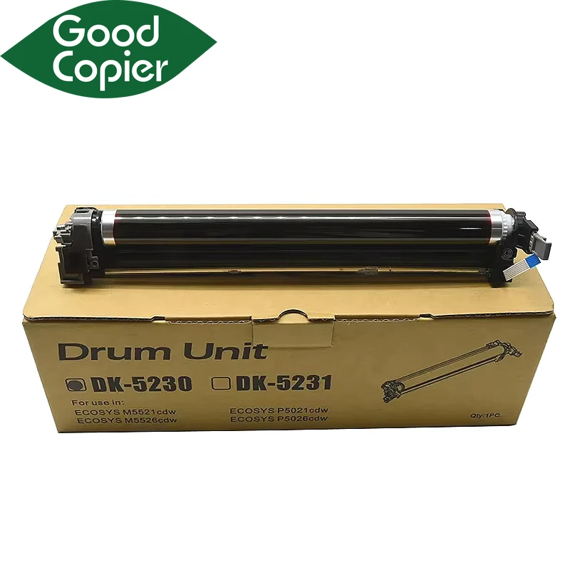 

1PC DK-5230 DK-5231 302R793010 302R793020 Drum Unit For Kyocera ECOSYS P5018 P5021cdn 5021cdw P5026 5521 5526 100000Pages