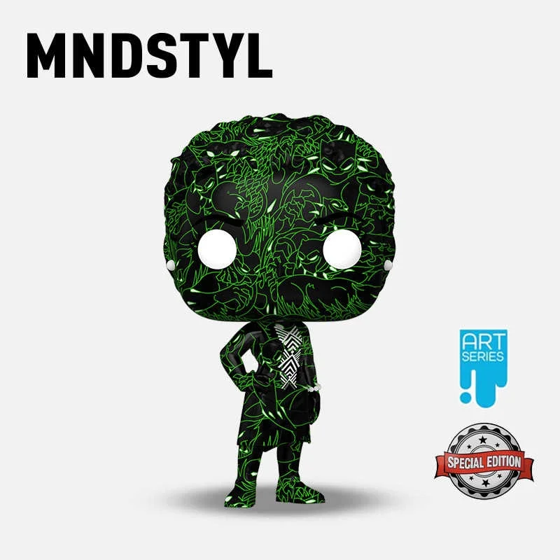 Marvel The Avengers Figure Model Sculpture Doll Funko Pop Mbaku Nakia Q-Version Decor Ornament Figures Model Dolls Limited Toy - Image 4