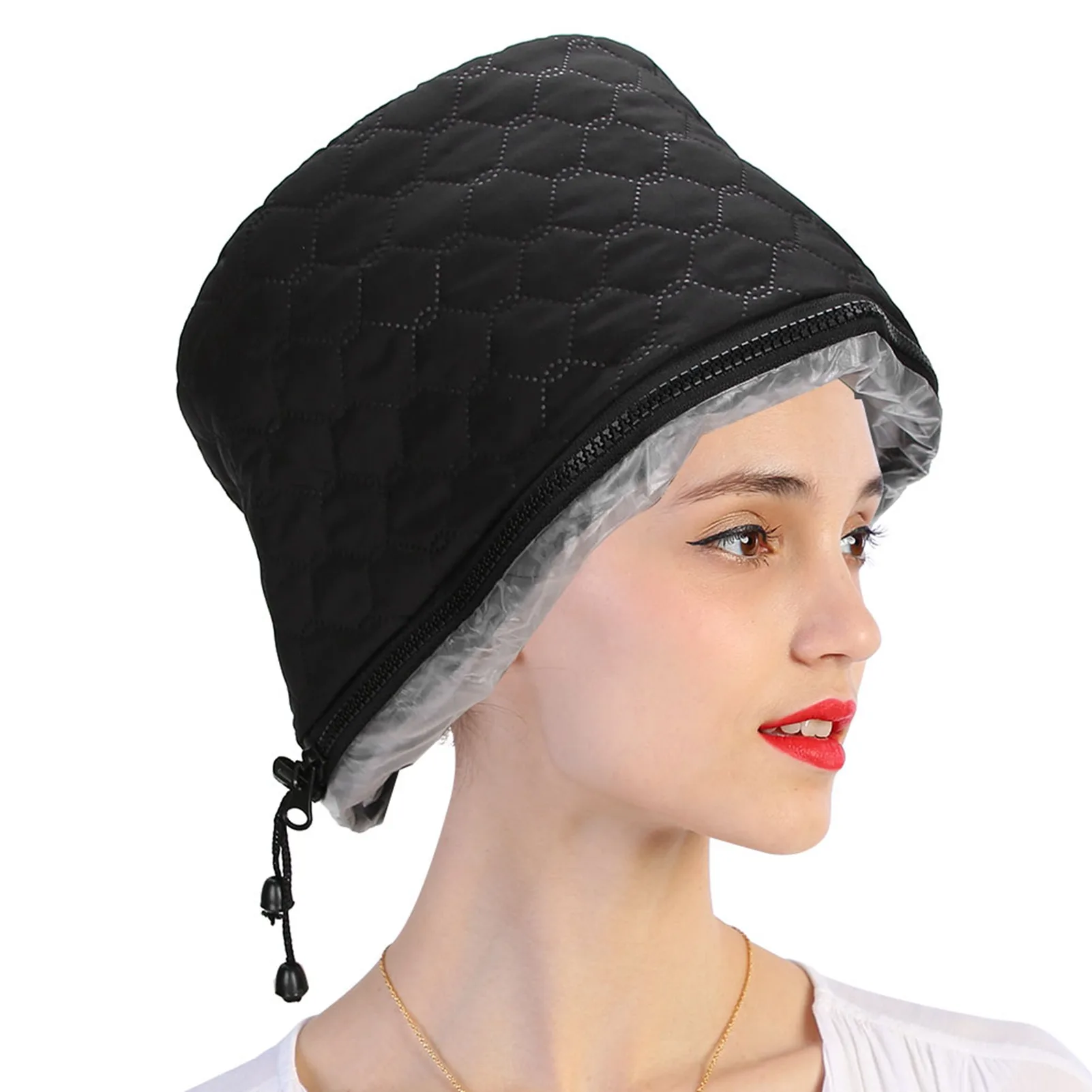 

Heating Hat Heating Treatment Hat Household Electric Heating Hat Adjustable Hot Oil Treatment Hat for Hair Care Hair Care Hat