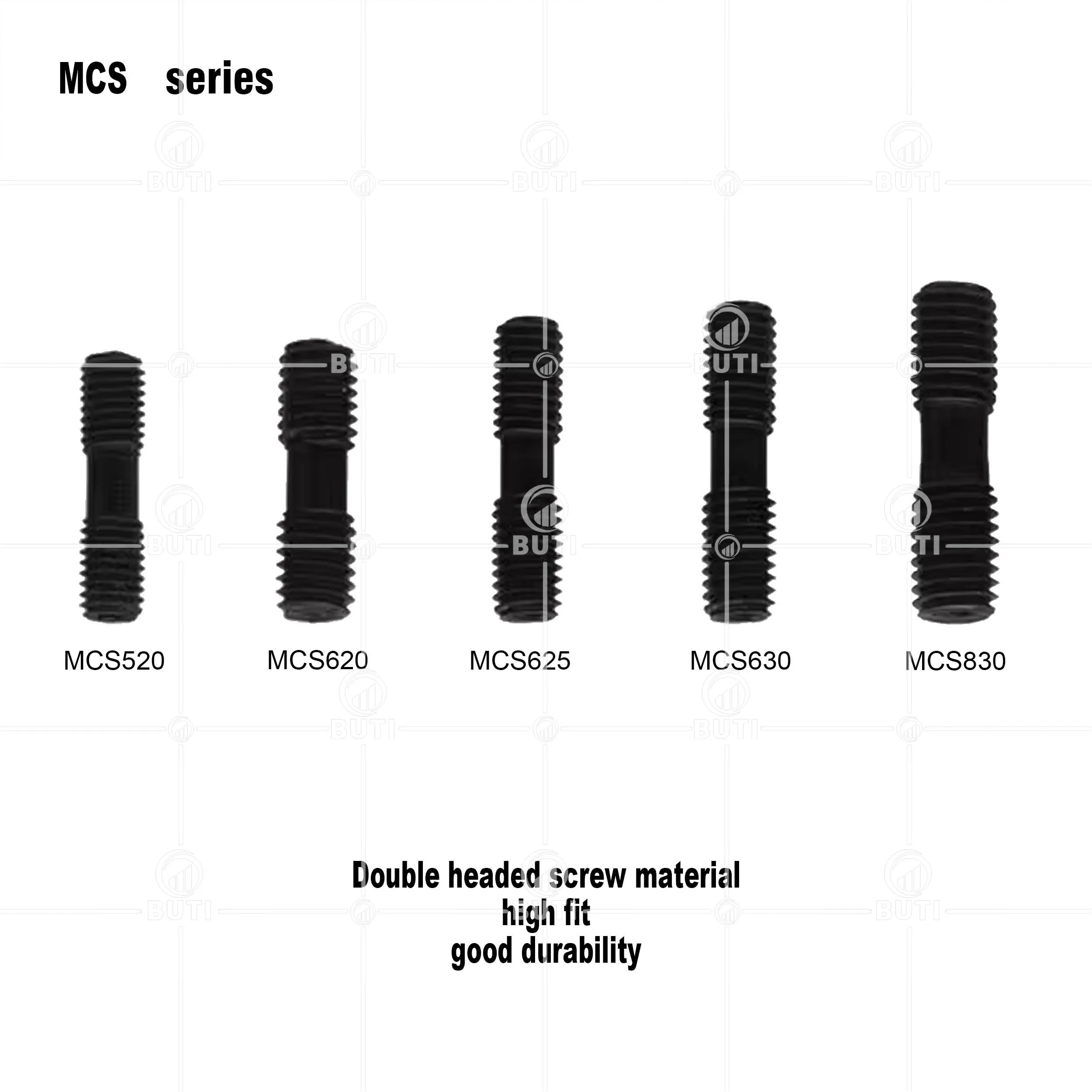 DESKAR 100% Original High Hardness CNC Tool Holder Accessory Double Head Screw MCS520 MCS620 MCS625 MCS630 MCS830 Fastener Screw