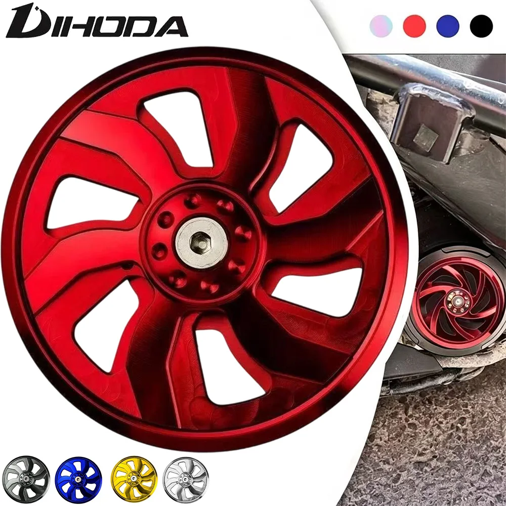 Aluminum Alloy Motorcycle Engine Cooling Fan Cover Universal Radiator Decorative Protector Accessory Fit Most Motorcycle Models