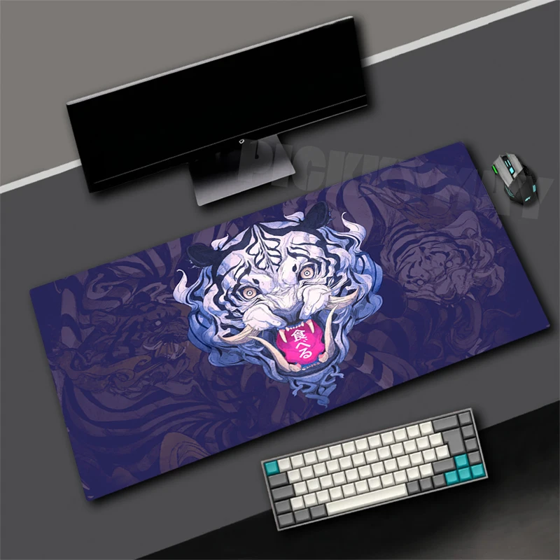 Gaming Mouse Pads Japanese Style Neutral Table Mats Computer Mousepad Company Big Desk Pad 100x50cm Large Gamer Mousepads Mat