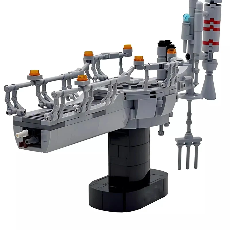 Moc 75294 ideias famosa estrela filme cena nuvem cidade duelo em bespin diorama modelo conjuntos blocos de construção educação crianças brinquedos presente