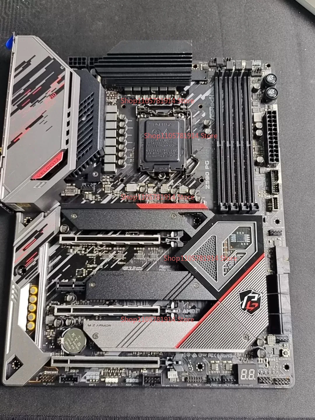 For ASRock ASRock Z590-PG VELOCITA Computer Main Board Supports 11th Generation CPU