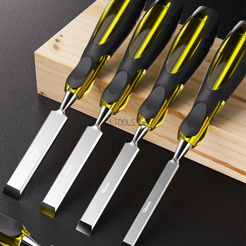 Professional Carpenter Piercing Chisel Flat Shovel Hand Tool Sets High Hardness Material Carving Knife Woodwork Tools Chisel Set