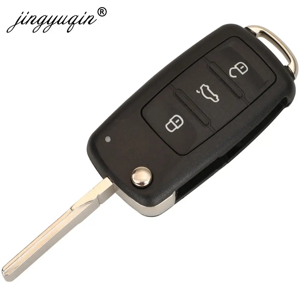 jingyuqin 5K0837202AG /B/C/DT/AF Remote Car Key 315Mhz ID48 for VW SCIROCCO Beetle Golf Jetta Polo Tiguan Beetle 2009-2016 