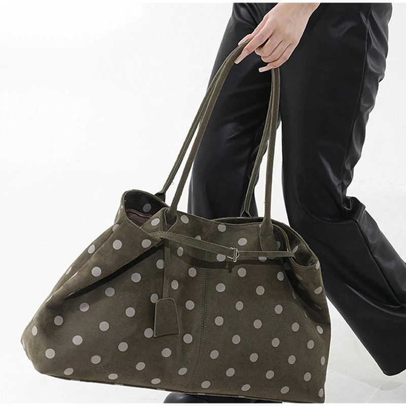 Vintage Casual Tote Tasche Neue Große-kapazität Handtasche Europa Amerika Beliebte Heißer Verkauf Unterarm Tasche Hochwertige Pu Pendler Taschen – Detail 36