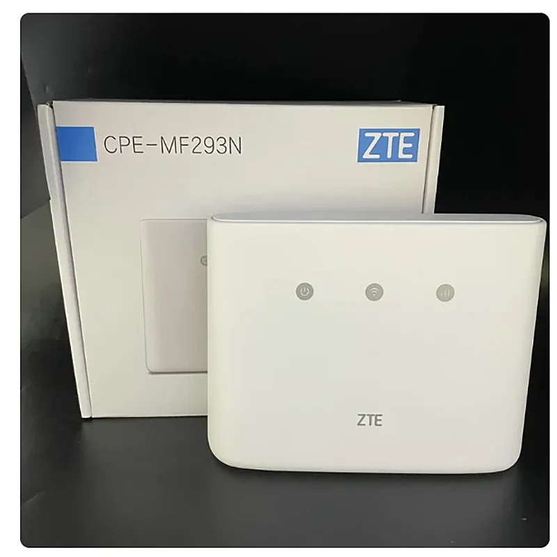 ZTE New 4G CPE Router LTE B1/3/5/7/8/20/28/38/40/41 CPEUnlocked With Voice MF293N Plus Antenna