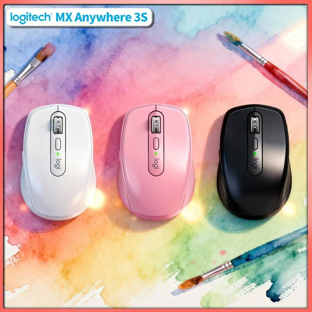 Premium MX Anywhere 3S - 8000 DPI, USB-C Fast Charge, Anti-Slip, Ideal for Accessory Store & Order Tracking