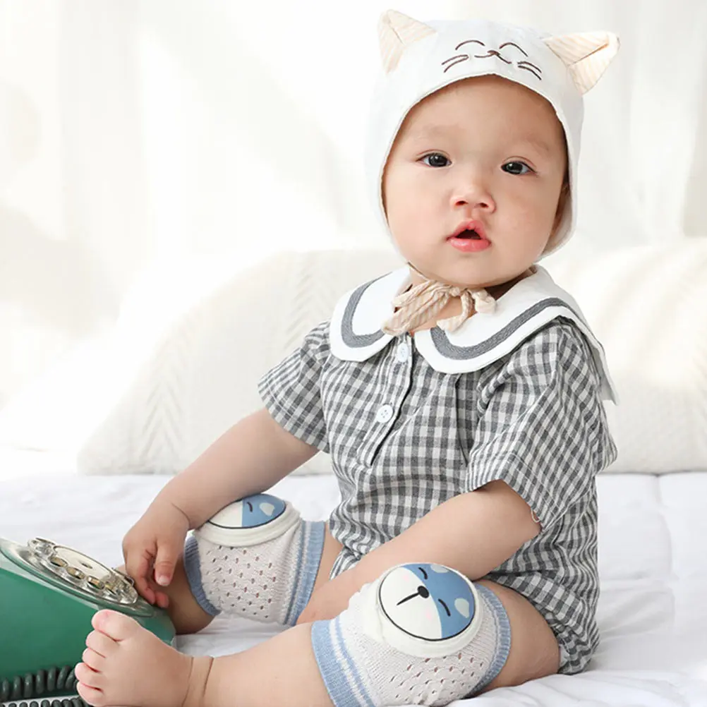 

Anti-fall Elbow Guard Baby Knee Crawling Pads Infant Kneepads Protector Premium Material Skin-friendly Warm Comfortable