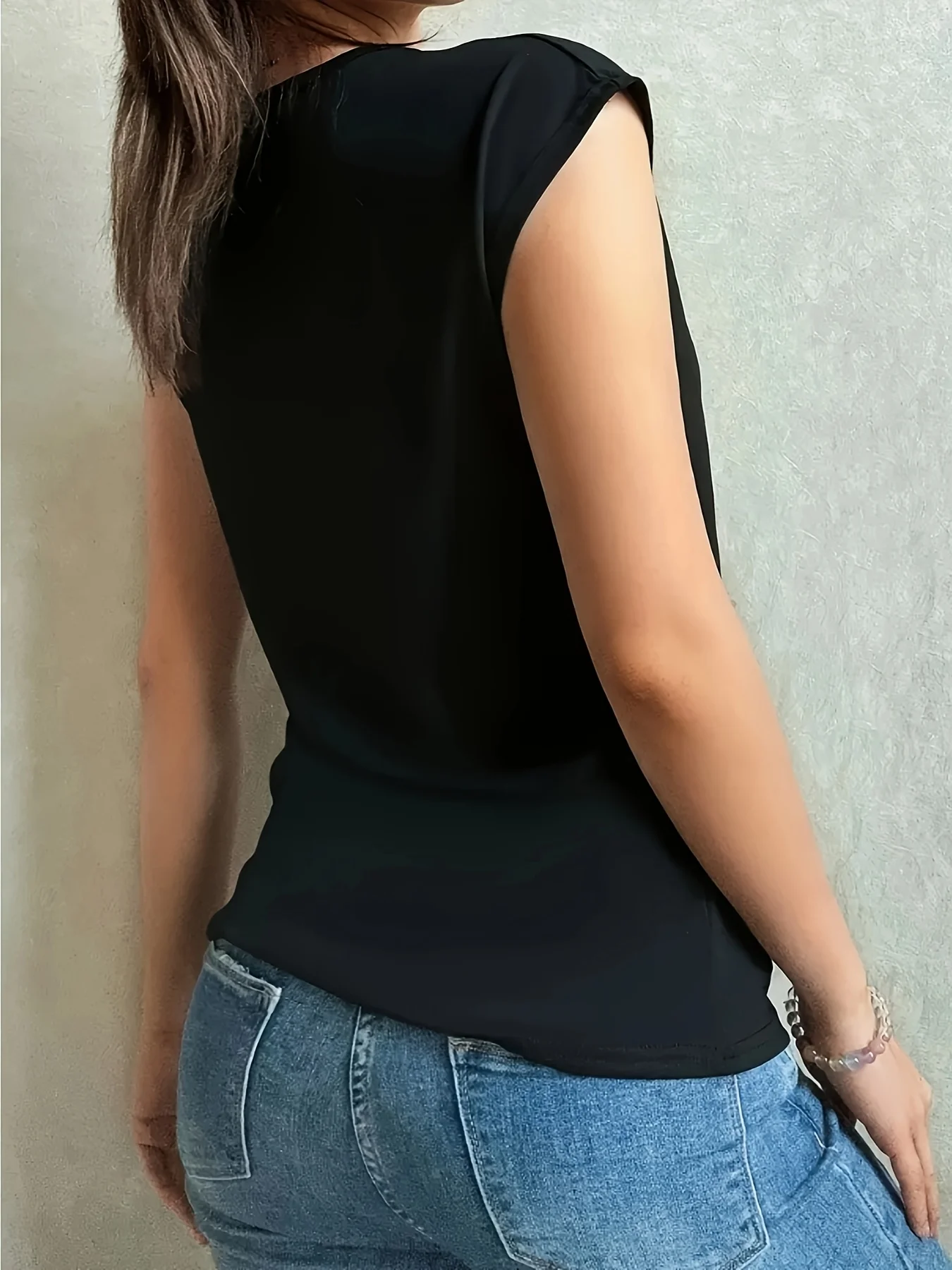 2000s Vintage Bird with Flower Sleeveless Tank Top T-shirt V Neck Casual Fashion Vest T Shirts Women Tee Shirt V-Neck