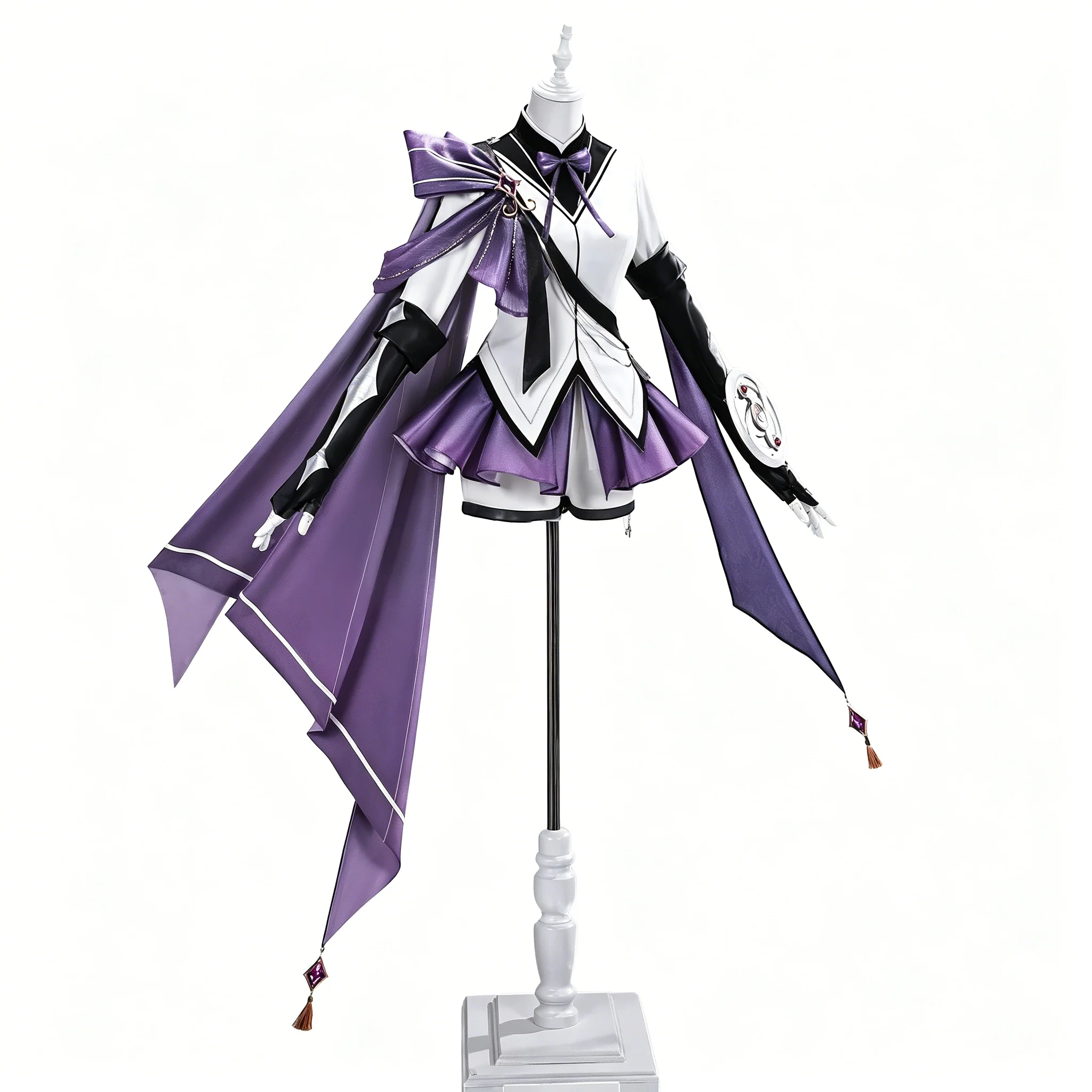 

Puella Magi Madoka Magica Homura Akemi Knight Cosplay Costume