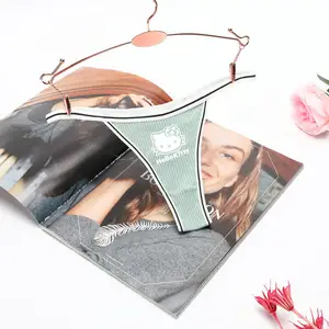 مينيسو سانريو أنيمي ثونغ ، مرحبا كيتي ، كورومي ، لطيف ، مسامي ، منخفض الخصر ، سراويل قصيرة عالية المرونة ، كاواي أفضل 10 ملخصات Hello Kitty مبيعا - رقم 5