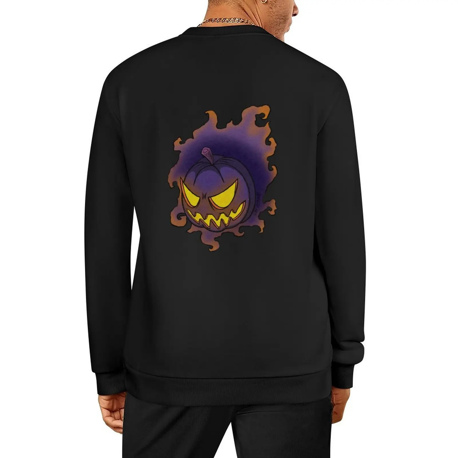 

A Gastly Halloween Pullover autumn jacket men male clothes tracksuits men's sweat-shirt new sweatshirts