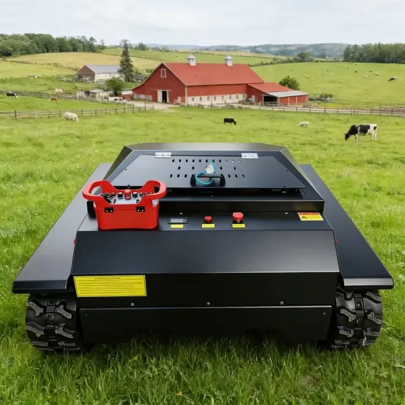 All Terrain Wireless Remote Control Lawn Mower Electric Start for Farms Golf Courses and Lawns