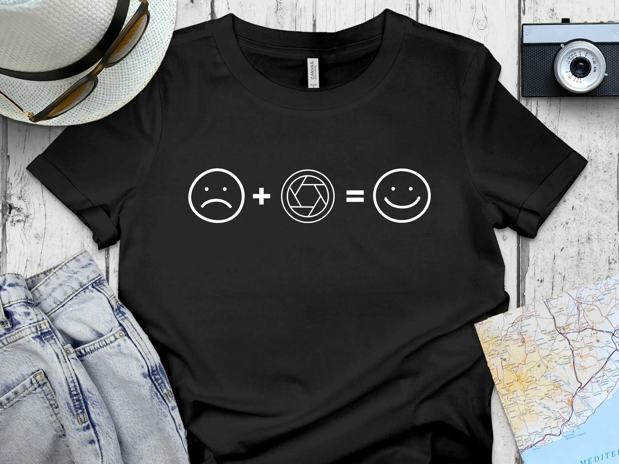 Photographer T Shirt Camera Photograph Aperture Idea Photography