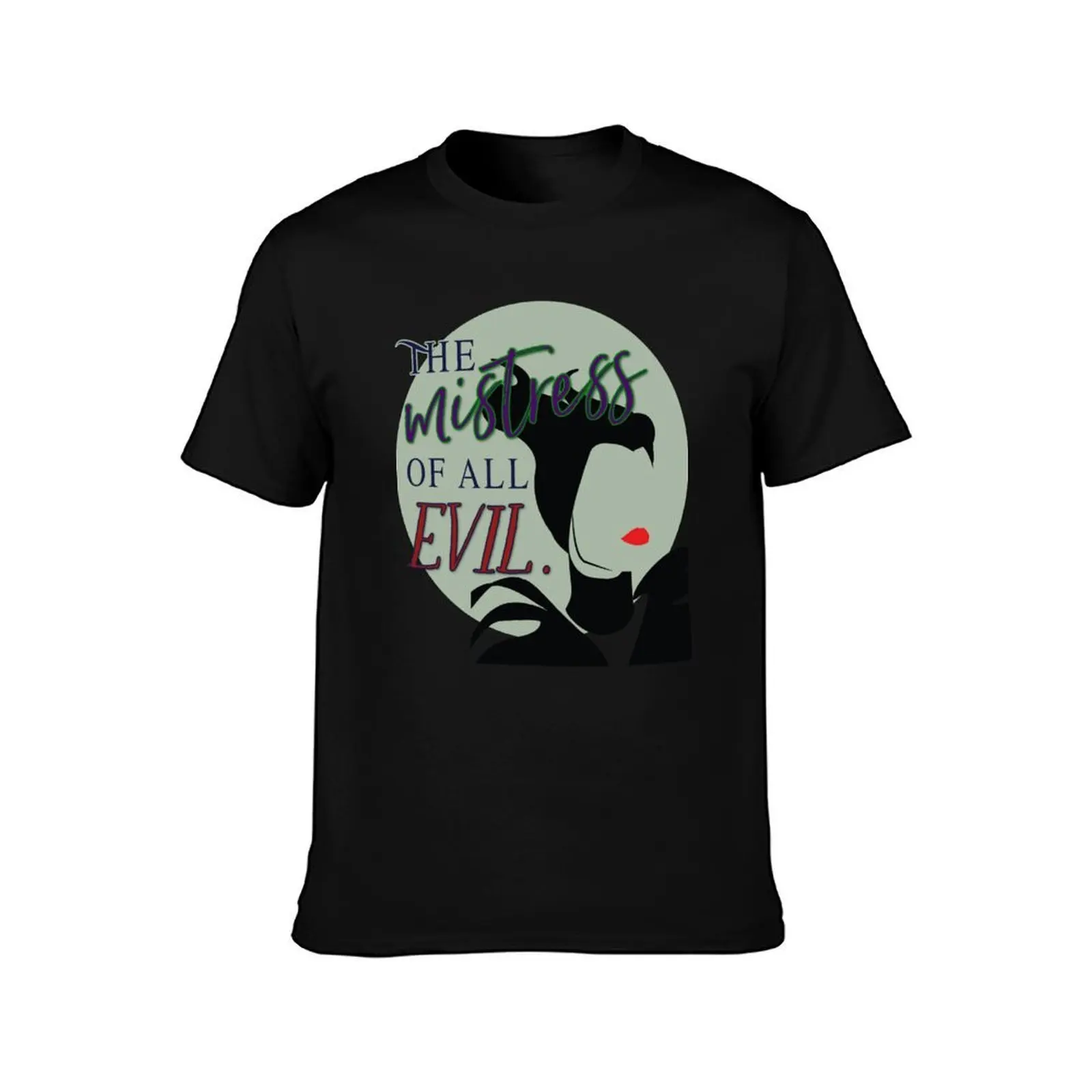 Mistress of All Evil T-Shirt Casual Loose Fit Summer Tee Shirt T-Shirt