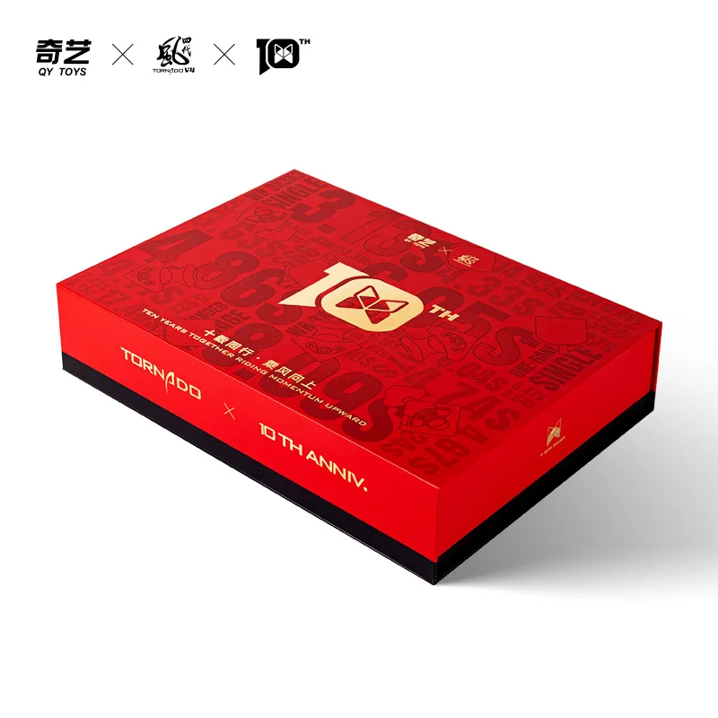 [JudyCube] Qiyi XMD Tornado V4M 10周年記念限定版 3x3 マグネット式マジックキューブ Qiyi Tornado 風に乗る