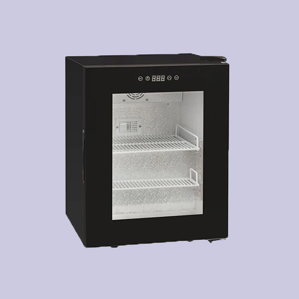 

Glass Doors Commercial Table Top Fridge Ice Cream Counter Top Refrigerator