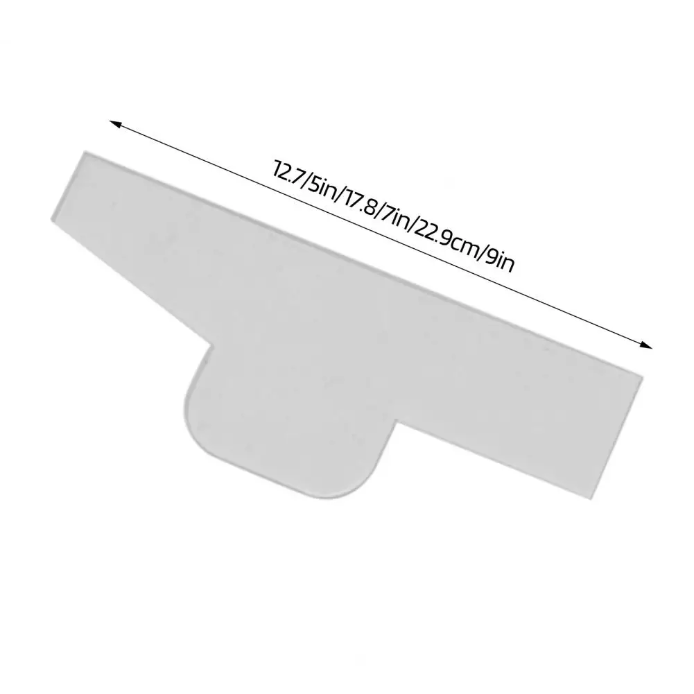 5/7/9 Inches Acrylic Wallet Ruler Template DIY Handcraft Ruler Wallets Making Tool Gift For Handcrafting Enthusiasts Hand Craft