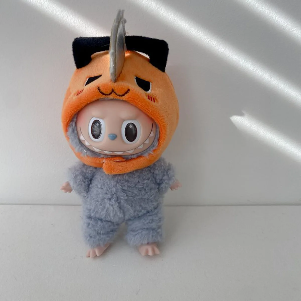 Labubu 모자 용 인형 옷 면화 인형 액세서리 헤드 기어 인형 옷 귀여운 Diy 선물