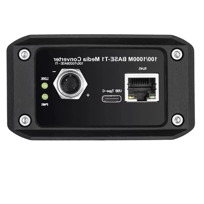 [NEW!A47U】 RAD. NEPTUNE-24 MAX Full-Featured For Rosenberger Media Converter+ Connector 100/1000M Base-T1 H-MTD