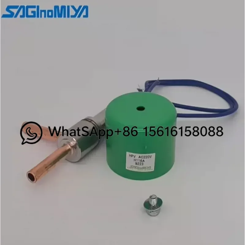 Saginomiya HPV Ultra High Pressure Solenoid Valve for CO2 Refrigeration Air Conditioner Original Japanese Parts HVAC