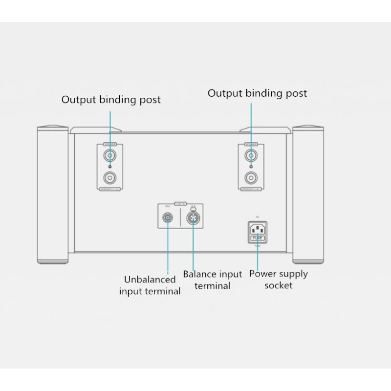 SY-05 Shengya PSM-500T Mono amplificatore di potenza cc ibrido calcoli biliari completamente bilanciato classe A 500W 8ohm /1000W 4Ohm