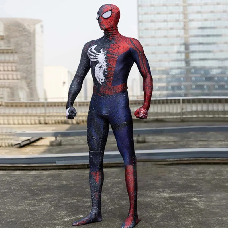 성인과 어린이를위한 슈퍼 히어로 코스프레 의상, 할로윈을위한 두 번째 피부 젠타이 풀 슈트, 남성용 파티 슈트
