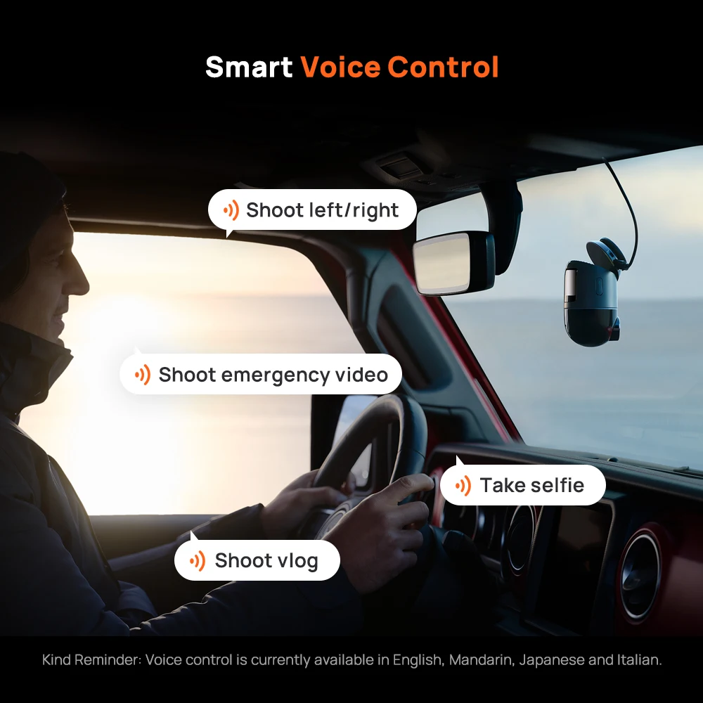 Global Version 70mai Dash Cam 4K Omni X800 360° Rotating Dual-Channel HDR Supported 4G Compatible Supercapacitor 70mai X800 Omni