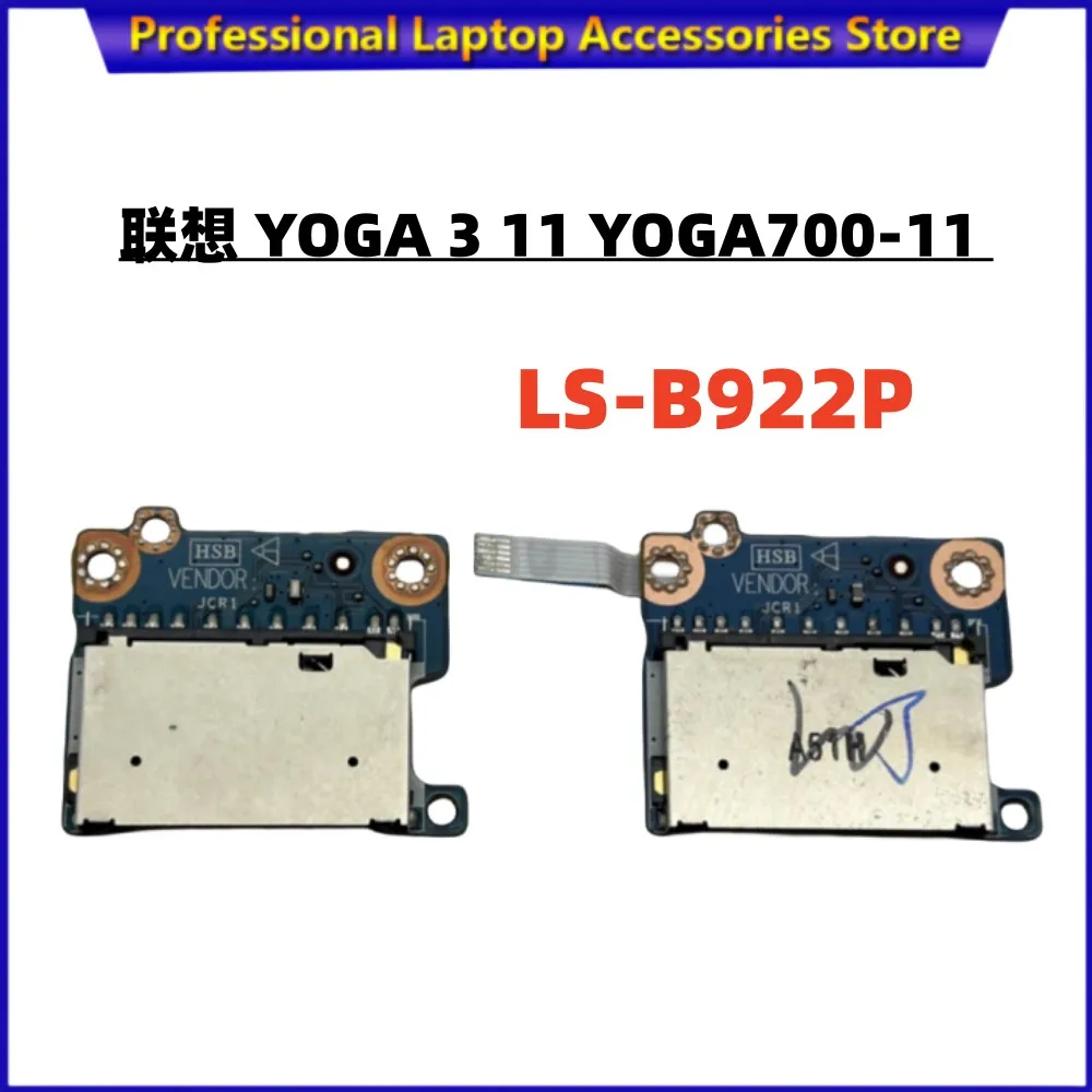 Placa lector de tarjetas SD para Lenovo Yoga 3, 11, Cable flexible, LS-B922P, 5C50H15230