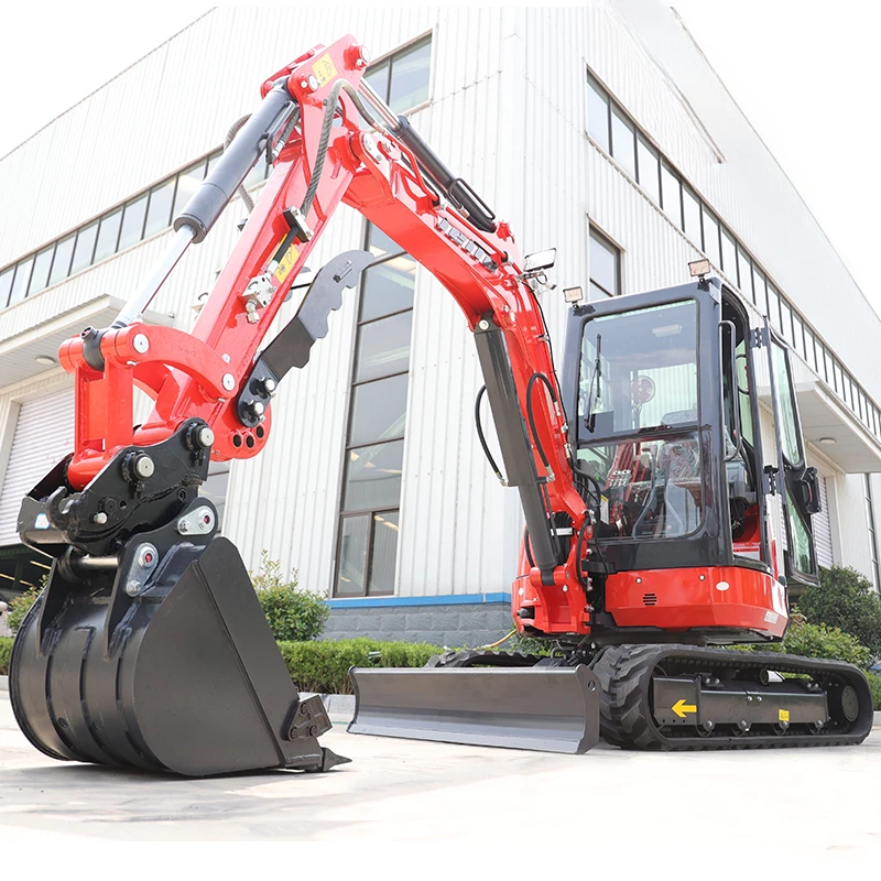 Mini Digger Excavator Construction Equipment 3.5 Ton Chinese Mini Excavator China Mini Excavator 2 Ton 3 Ton For Construction Wi