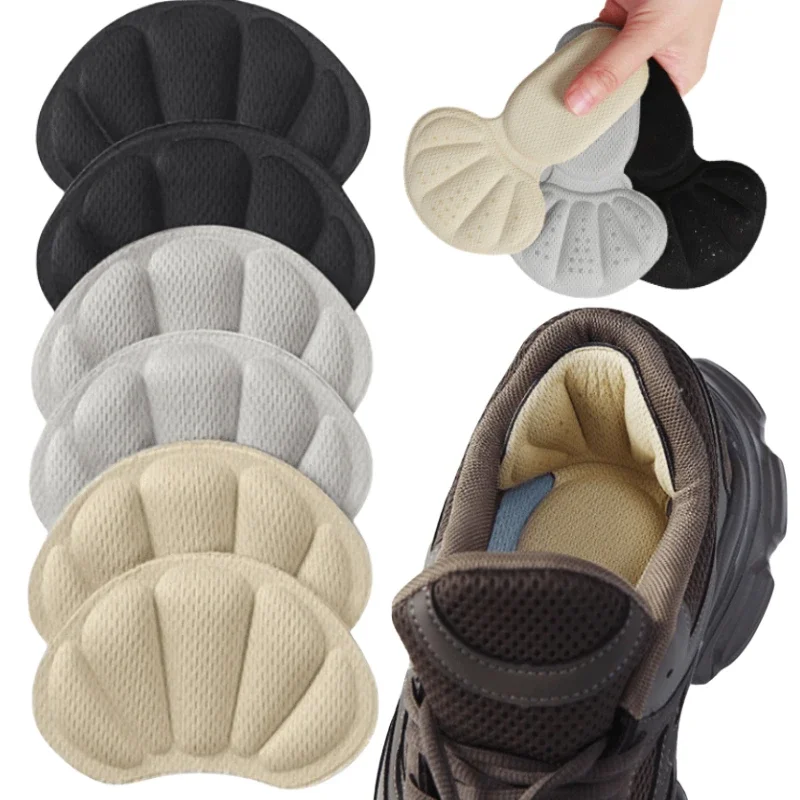 Heel Stickers Sneakers Heel Protection Pads Pain Relief Shoe Size Reducer Pain Relief Foot Care Pad Sticker Sport Shoes Pad AA